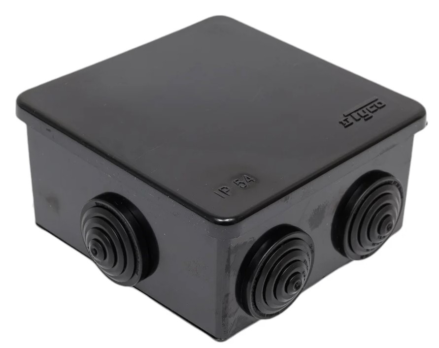 

Коробка распределительная RUVinil 67040Ч 85х85х40мм УХЛ1 IP54 цвет: черный, 67040Ч