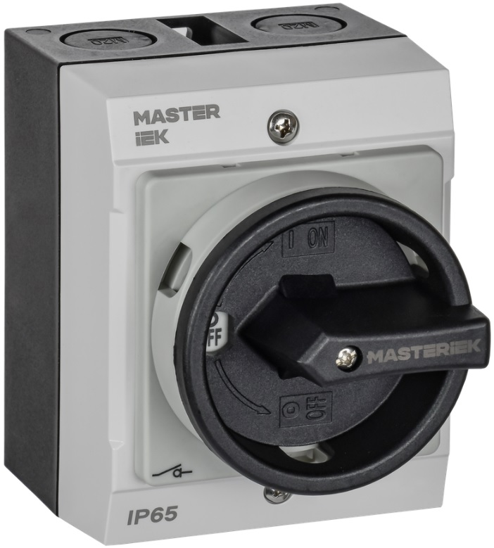 

Переключатель кулачковый IEK MI-CS21-016-010 в боксе закрытая рукоятка 16А схема 10, MI-CS21-016-010