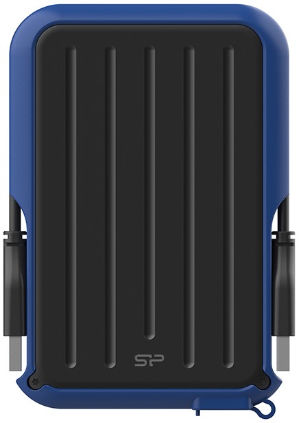 

Внешний жесткий диск 2.5'' Silicon Power SP020TBPHD66SS3B Armor A66, 2 TB, USB 3.2, синий, SP020TBPHD66SS3B