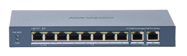 Изображение товара Коммутатор PoE HIKVISION DS-3E0310HP-E(C)