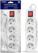 фото Удлинитель  TOKOV ELECTRIC TKE-C01-BU4-2-1-ZV