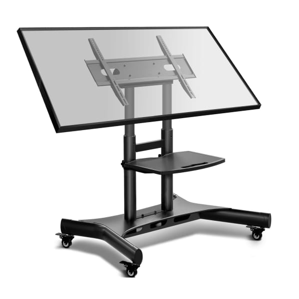 

Стойка ONKRON TS1380 1968107 для телевизора черная 50"-83" макс.70кг напольная мобильная, TS1380