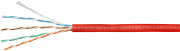 фото Кабель витая пара U/UTP 5e кат. 4 пары  Cabeus UTP-4P-Cat.5e-SOLID-LSZH-RD