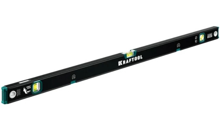 

Уровень Kraftool 34785-150 магнитный с зеркальным глазком 1500мм., 34785-150
