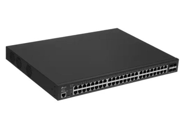 

Коммутатор управляемый TP-LINK SG3452XP 48 портов RJ45 10/100/1000 Мбит/с, 4 слота SFP+ 10 Гбит/с, консольный порт RJ45, консольный порт Micro-USB,, SG3452XP