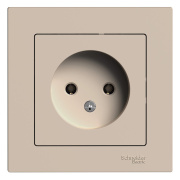 фото Розетка без заземления  Systeme Electric ATN001240