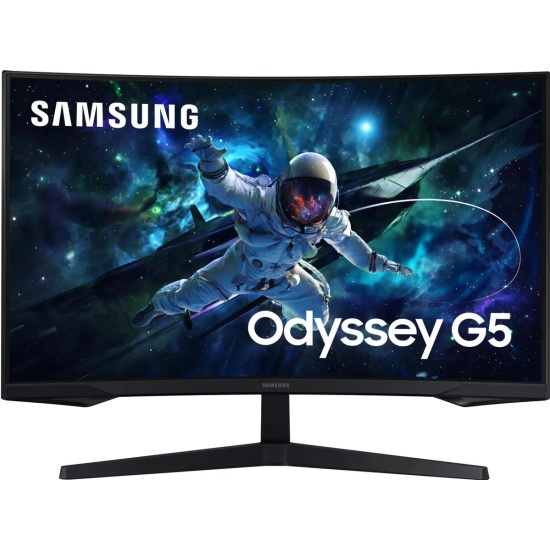 

Монитор 32" Samsung Odyssey G5 S32CG550EI черный VA LED 1ms 16:9 HDMI M/M матовая 300cd 178гр/178гр 2560x1440 165Hz DP 2K USB, Odyssey G5 S32CG550EI