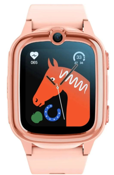 Изображение товара Детские умные часы Aimoto Star 4G с GPS и видеозвонками розовые