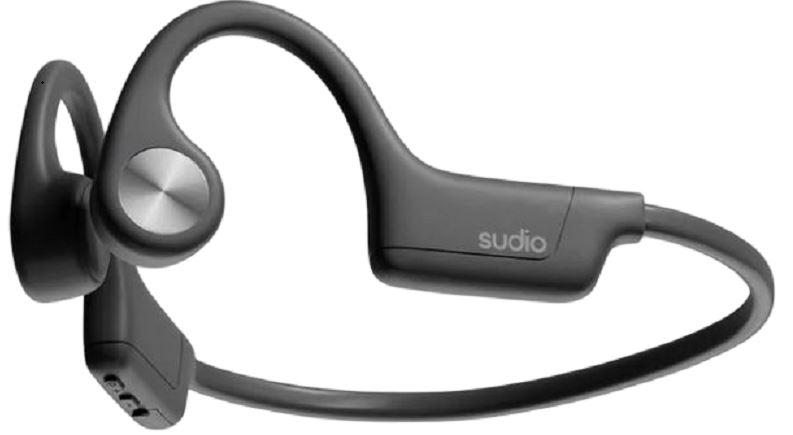 

Наушники беспроводные Sudio B4 с костной проводимостью, цвет: черный, B4