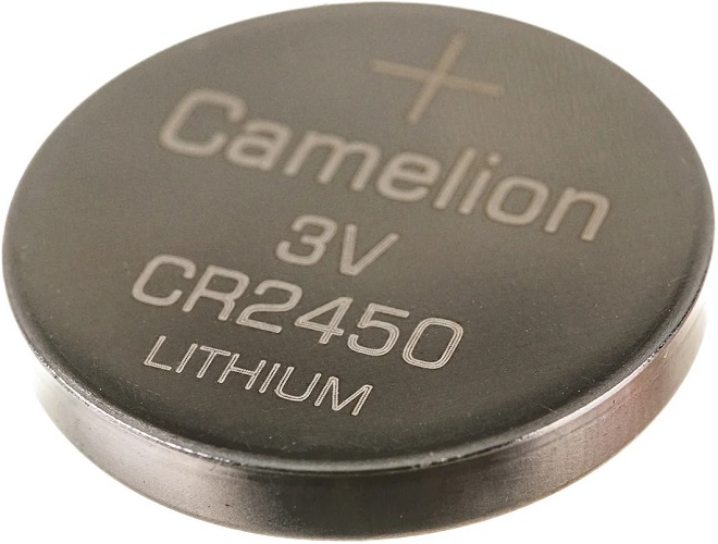 

Батарейка Camelion CR2450 BL-1 Camelion 3072 (CR2450-BP1, батарейка литиевая,3V), CR2450 BL-1