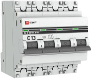 фото Автоматический выключатель  EKF mcb4763-4-13C-pro