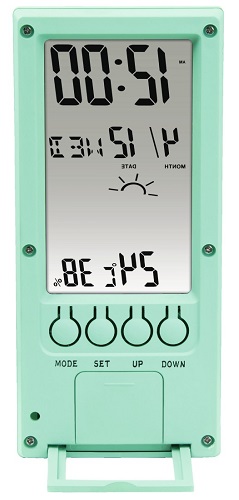 

Термометр HAMA TH-140 00176916 с гигрометром, мятный, TH-140