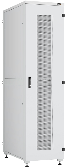 

Шкаф напольный 19", 47U TLK TFI-476010-PHPH-R-GY Lite II, перфорированные передняя и задняя двери с ручкой и замком, боковые двухуровневые цельнометал, TFI-476010-PHPH-R-GY