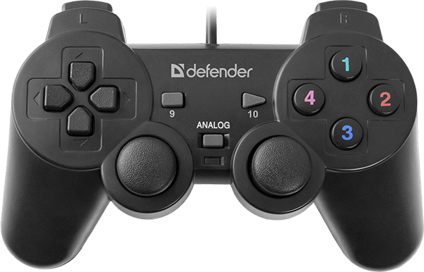 

Геймпад Defender OMEGA 64247 12 кнопок, 2 стика, USB, OMEGA