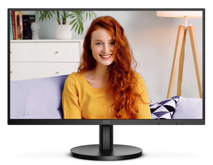 

Монитор 27" AOC 27B3HMA2 1920х1080, WLED, 16:9, VA, 250cd, 3000:1, 20M:1, 4ms, 178/178, VGA, HDMI, 100Hz, Speakers, Tilt, Внутр, VESA, Black, 3y, 27B3HMA2