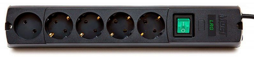 

Сетевой фильтр Most LRG 3 м (6 розеток) черный (пакет ПЭ) 359263, LRG