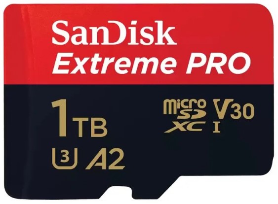

Карта памяти 1TB SanDisk Extreme PRO SDSQXCD-1T00-GN6MA for 4K Video on Smartphones, Action Cams & Drones 200MB/s Read, 140MB/s Write, Lifetime Warran, Extreme PRO