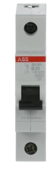 Изображение товара Автоматический выключатель ABB 2CDS211001R0205 20А IP20 для защиты электросетей