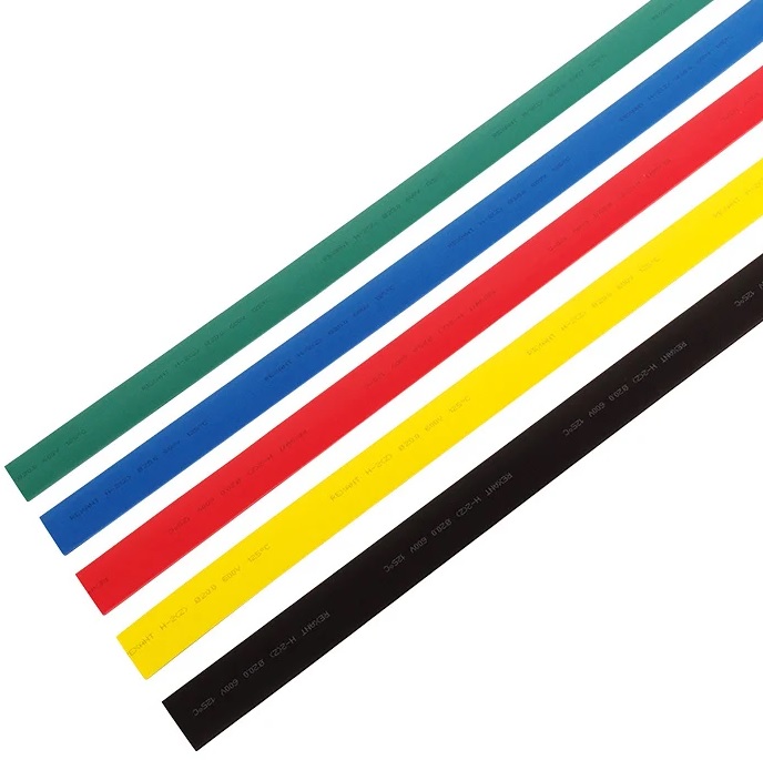 

Набор Rexant 29-0170 термоусаживаемых трубок ТУТ нг 20,0/10,0мм, пять цветов, упаковка 25 шт. по 1м, 29-0170