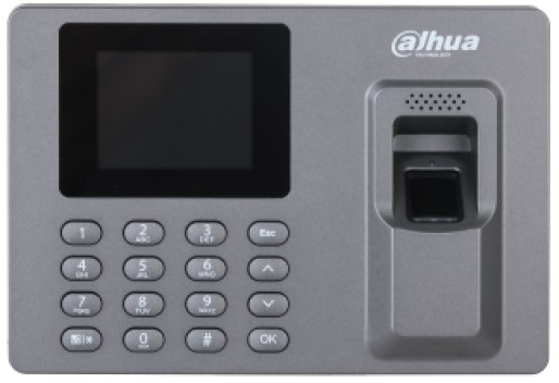 Терминал Dahua DHI-ASA1222EL учета рабочего времени и контроля доступа 2,4" дисплей