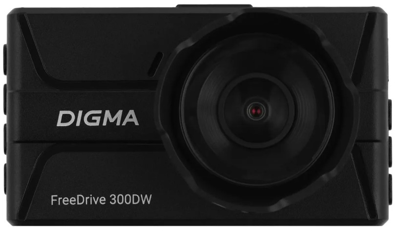 

Видеорегистратор Digma FD300DW FreeDrive 300DW черный 4Mpix 1440x2560 130гр., FD300DW