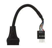 фото Переходник BION BXP-USB3F-USB2M-010