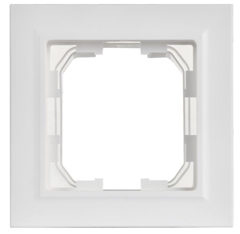 

Рамка одинарная IEK BR-M12-44-K91 BRITE IP44 РУ-1-БрАБ-44 арктический белый, BR-M12-44-K91