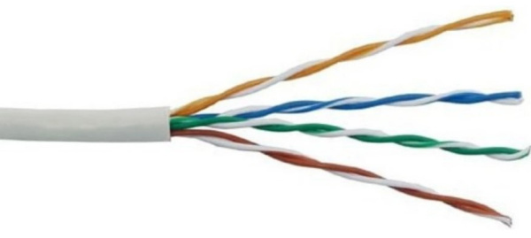 фото Кабель витая пара S/FTP 6 кат. 4 пары Lanmaster LAN-6ESFTP-HFLT-GY в Уфе