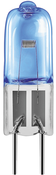 

Лампа галогенная Camelion™ JC 20W G4 COOL 20Вт, G4, 12В, 3500К, 300лм, 2000 часов работы, капсульная (11465), JC 20W G4 COOL