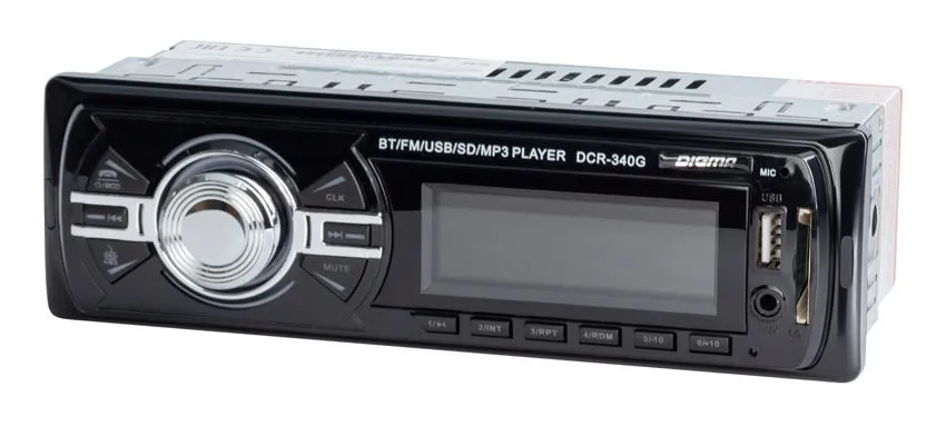 

Автомагнитола Digma DCR-340G 1DIN 4x45Вт, DCR-340G