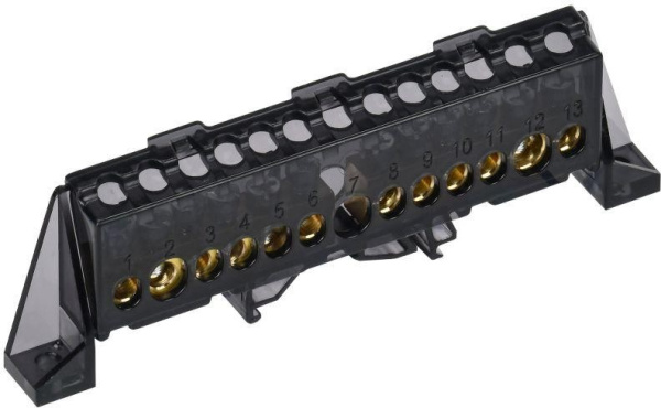 Изображение товара Шина для электрического соединения IEK TF-NN20-66-DP-K02, 125 А, DIN-рейка