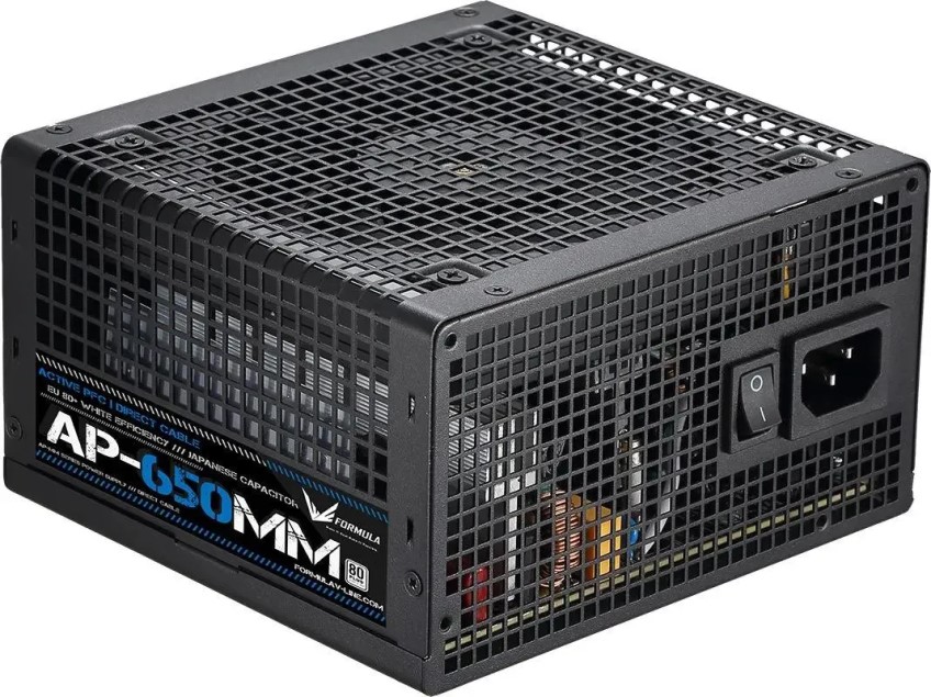 

Блок питания FORMULA AP-650ММ 650W, APFC , 80+ WHITE, 120mm fan, 6xSATA RTL, AP-650ММ
