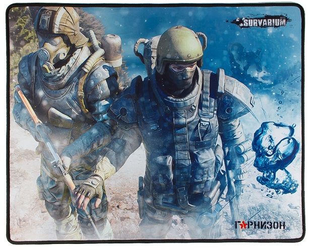 

Коврик для мыши Гарнизон GMP-200 рисунок-Survarium, игровой, ткань/резина, 437x350x3, GMP-200