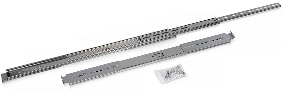 

Комплект направляющих Cabeus RB26" телескопические универсальные (комплект 2 шт) для серверных корпусов 1U,2U,4U регулируемая глубина 650 - 1000 мм, RB26"