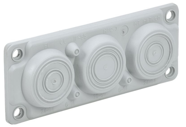 Изображение товара Кабельный ввод IEK TI-00D-MC-006-65 мембранный для электрокорпусов