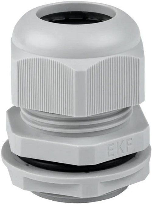 

Сальник EKF plc-pg-25-r PG25 IP54 (20 шт) d отв. 31 мм / d провод. 16-21 мм PROxima, plc-pg-25-r
