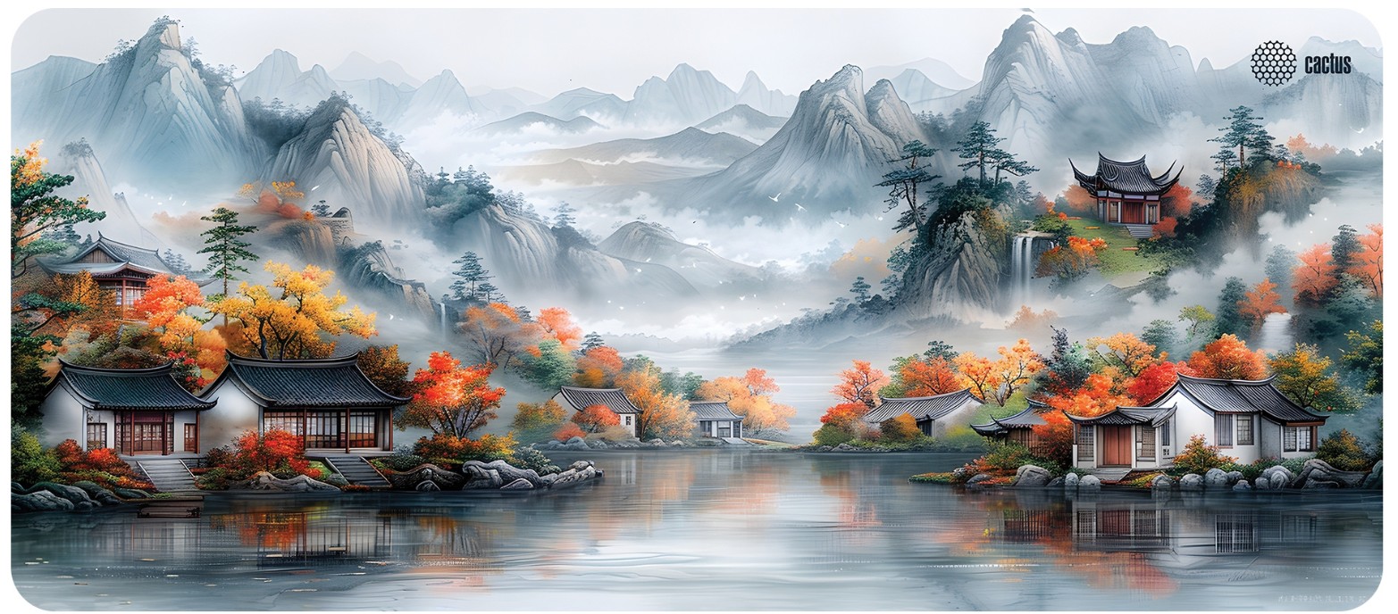 

Коврик для мыши Cactus CS-MP-JAC01XXL Beautiful nature 900x400x4мм, CS-MP-JAC01XXL