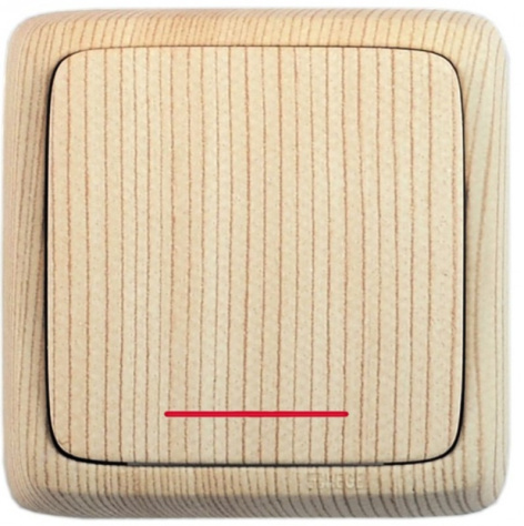 Изображение товара Выключатель одноклавишный HEGEL ВА16-114-02 надежное электроустройство