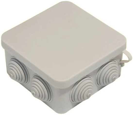 Изображение товара Распределительная коробка HEGEL КР2604-И 100х100х50 мм герметичная