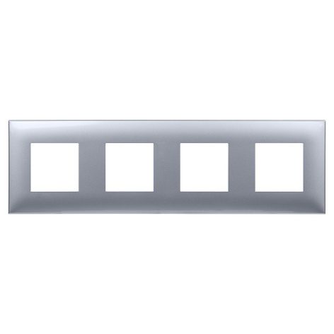 Изображение товара Рамка DKC 4404908 из закаленной стали для электроустановочных изделий