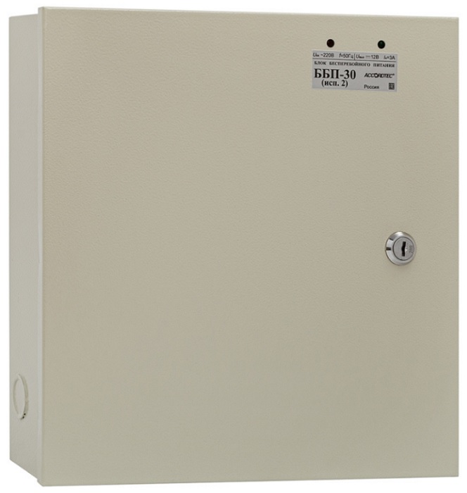

Источник бесперебойного питания AccordTec ББП-30 исп. 2, ББП-30 исп. 2