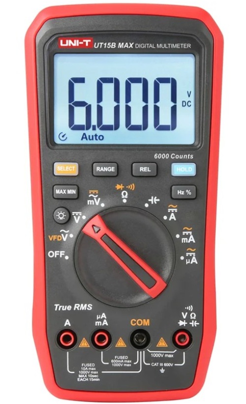 

Мультиметр UNI-T UT15B MAX, UT15B MAX