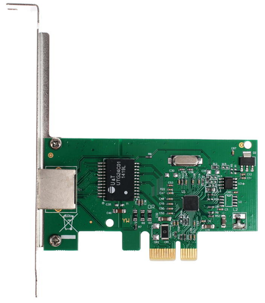 

Адаптер сетевой Gembird NIC-GX1 Ethernet 1000/100/10, PCI-express, NIC-GX1