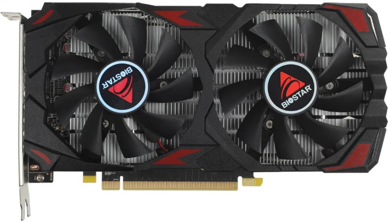 

Видеокарта PCI-E Biostar Radeon RX 580 (VA5815RQ82) 8GB GDDR5 256bit 1274/7000MHz HDMI 2*DP, Radeon RX 580 (VA5815RQ82)