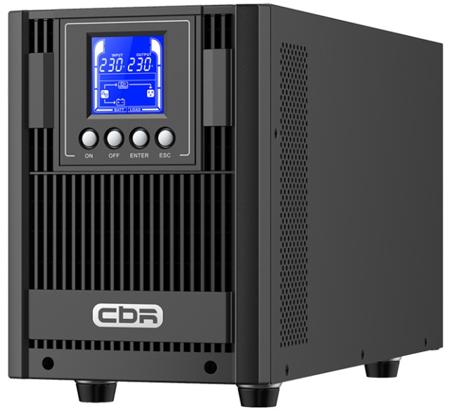 

Источник бесперебойного питания CBR ESN-1.5KT-4F-LCHERSC Online 1500VA/1500W Tower 4 x Schuko, LCD, HID-USB, RS232, EPO, SNMP slot, ESN-1.5KT-4F-LCHERSC