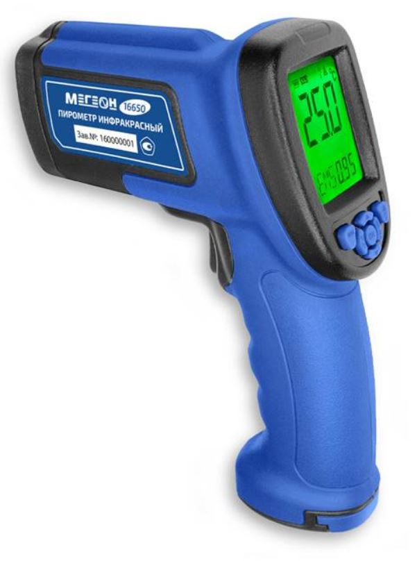 

Пирометр МЕГЕОН 16650 инфракрасный, 16650