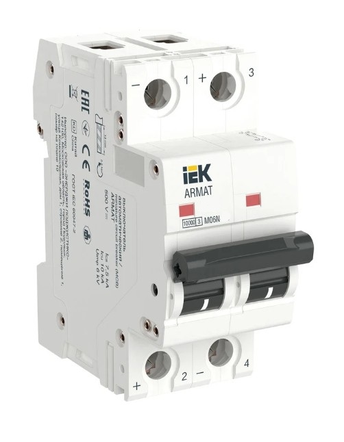 Автоматический выключатель IEK AR-M06N-2-K025DC