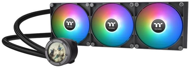 

Система охлаждения жидкостная Thermaltake TH420 V2 Ultra ARGB CL-W386-PL14SW-A LGA115x/1200/1700/1851/2011/2011-3/2066/AM4/AM5 (3*140x140x25, Al+Cu, 5, TH420 V2 Ultra ARGB