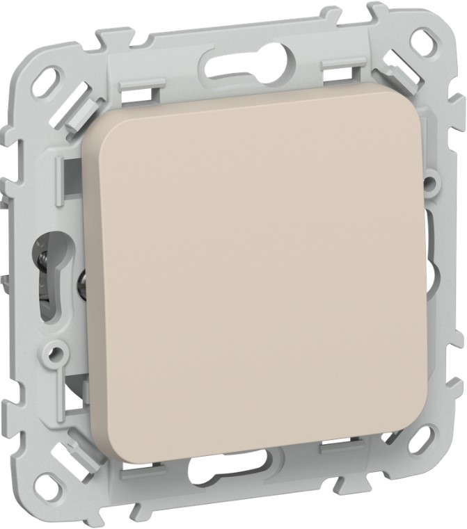 

Выключатель одноклавишный IEK FI-V14-0-10-1-K88 FLITE кнопочный 10А ВС11-2-0-ФлЛ льняной, FI-V14-0-10-1-K88