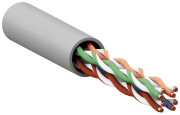 фото Кабель витая пара EKF TRCS-5EUTP-04LTX-GY-IN3